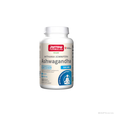 Ашваганда екстракт 300 мг х 120 капсули ДЖАРОУ | Jarrow Formulas Ashwagandha