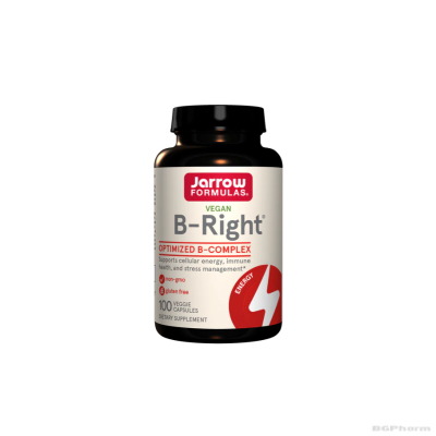 B-Right Витамини Б Комплекс х 100 капсули ДЖАРОУ | Jarrow Formulas