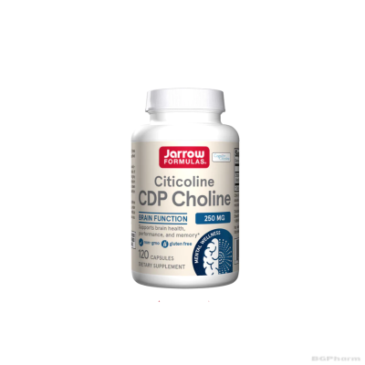 Цитиколин 250 мг х 120 капсули ДЖАРОУ | Jarrow Formulas Citicoline CDP Choline