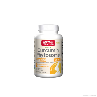 Куркумин Фитозоми 500 мг х 60 капсули ДЖАРОУ | Jarrow Formulas Curcumin Phytosome