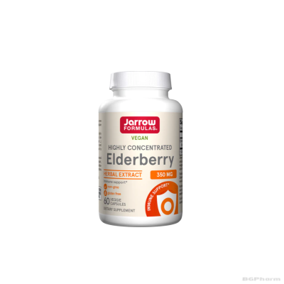 Бъз екстракт 350 мг х 60 капсули ДЖАРОУ | Jarrow Formulas Elderberry 15:1 Extract