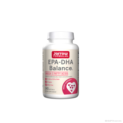 Омега 3 ЕПА + ДХА Баланс х 240 капсули ДЖАРОУ | Jarrow Formulas EPA-DHA Balance 2:1