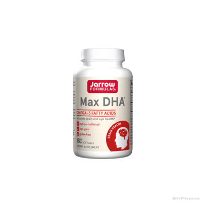 Омега 3 Макс ДХА х 180 капсули ДЖАРОУ | Jarrow Formulas Max DHA