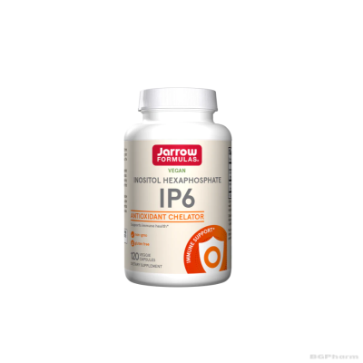 Инозитол Хексафосфат 500 мг х 120 капсули ДЖАРОУ | Jarrow Formulas IP6 - Inositol Hexaphosphate