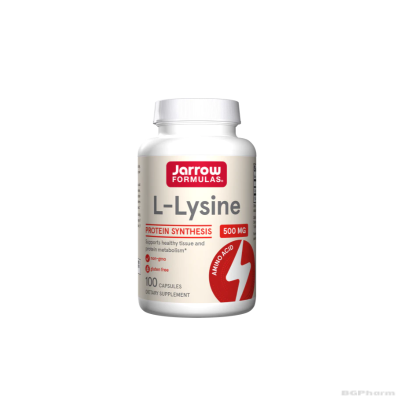 Лизин 500 мг х 100 капсули ДЖАРОУ | Jarrow Formulas L-Lysine