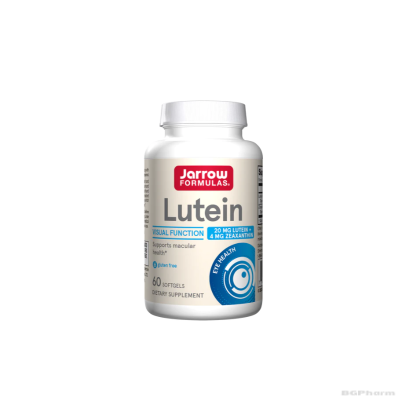 Лутеин 20 мг + Зеаксантин х 60 капсули ДЖАРОУ | Jarrow Formulas Lutein + Zeaxanthin
