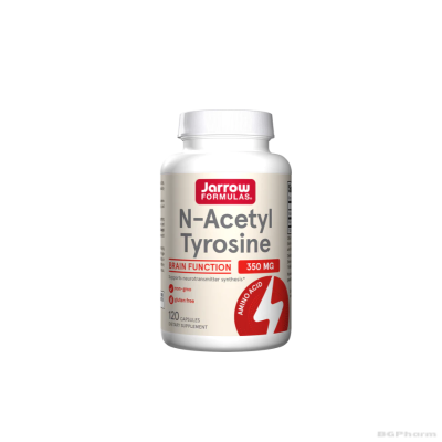 Н-Ацетил Тирозин 350 мг х 120 капсули ДЖАРОУ | Jarrow Formulas N-Acetyl Tyrosine