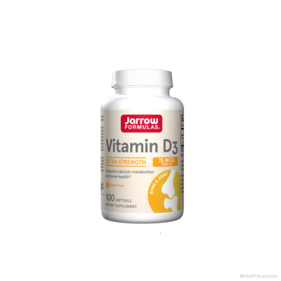 Витамин Д3 1000IU х 100 капсули ДЖАРОУ | Jarrow Formulas Vitamin D3