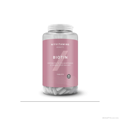 Биотин (Витамин Б7) 10000 мкг х 90 таблетки МАЙПРОТЕИН | Myprotein Biotin