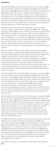 Диетичен суроватъчен протеин РАЗЛИЧНИ ВКУСОВЕ х 1 кг МАЙПРОТЕИН | Myprotein Impact Diet Whey 1.000kg