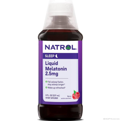 Натрол Мелатонин течен х 237 мл | Natrol Melatonin Liquid