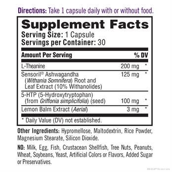 Натрол РЕЛАКСИЯ УЛТИМЕЙТ КАЛМ х 30 капсули | Natrol Relaxia Ultimate Calm