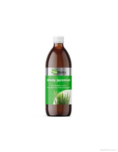 Сок от млад ечемик с каму-каму и натурален витамин Ц х 500 мл 10 EkaMedica