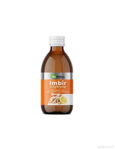 Сок от джинджифил + лимонов сок х 250 мл EkaMedica | Ginger + Lime Juice