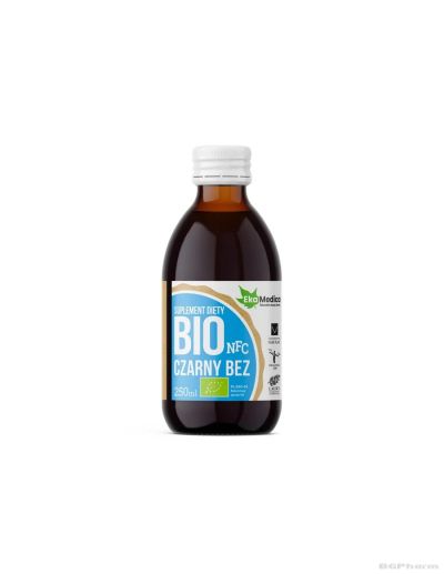 Черен бъз БИО сок с каму-каму и натурален витамин Ц х 500 мл EkaMedica