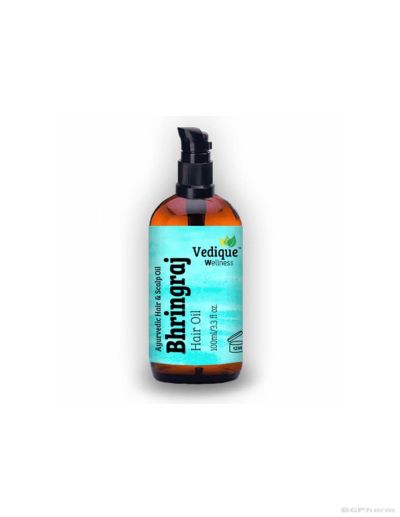 Масло с Брингарадж при косопад, пърхот и изтощена коса х 100 мл DR WAKDE's | Bhringraj
