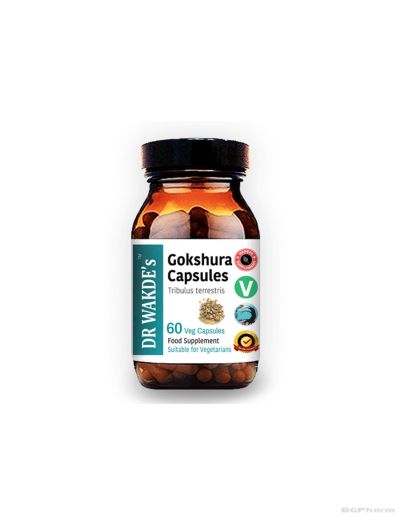 Гокшура (Tрибулус, бабини зъби) екстракт х 60 капсули DR WAKDE's | Gokshura, Tribulus Terrestris