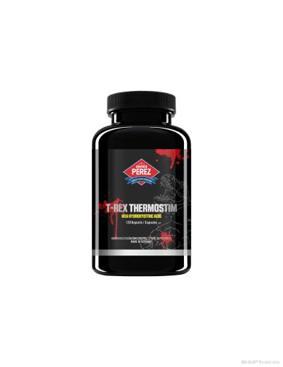 T-REX Натурална фет бърнър формула х 120 капсули Vitabay | ThermoStim (HCA Hydroxycitric acid) Amando Perez