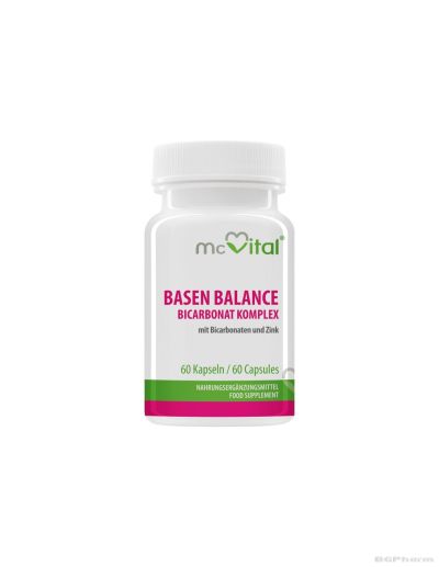 Базов баланс Бикарбонатен комплекс х 60 капсули Vitabay | McVital® Basen Balance