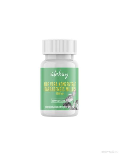 Алое Вера концентрат 200:1 за имунитет и храносмилане х 90 капсули Vitabay | Aloe Vera