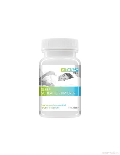 Маточина екстракт 300 мг х 60 капсули Vitabay | Lemon Balm Sleep Schlaf Optimizer MED