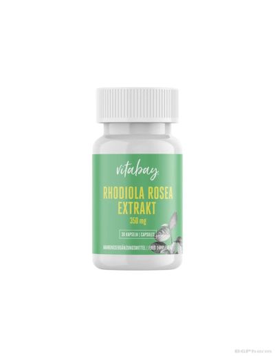 Златен корен (Родиола) екстракт 350 мг х 30 капсули Vitabay | Rhodiola